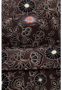 Dickies plecak kolor brązowy duży wzorzysty. Kolor: brązowy #3