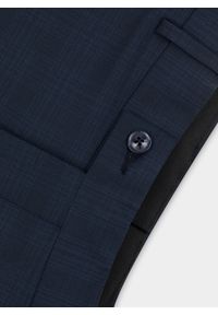 Pako Lorente - PAKO LORENTE – Granatowe spodnie garniturowe P21WF-6G-062-G. Kolor: niebieski. Materiał: poliester, elastan, wiskoza. Długość: długie. Styl: elegancki #3