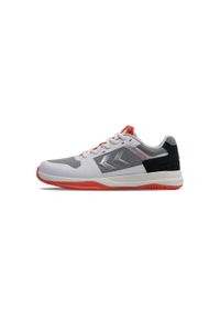 Buty halowe Hummel Power Play Pro. Kolor: czerwony, czarny, biały, wielokolorowy. Sport: piłka ręczna