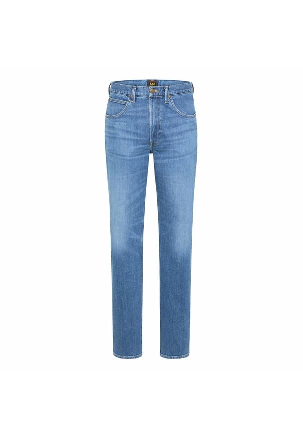 Lee - LEE BROOKLYN STRAIGHT MĘSKIE SPODNIE JEANSOWE WORN FREEPORT L452PXGY