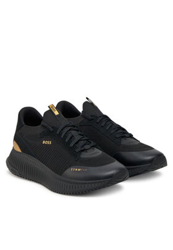 BOSS Sneakersy TTNM EVO 50523113 Czarny. Kolor: czarny. Materiał: materiał