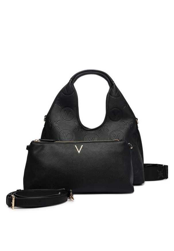 VALENTINO - Valentino Torebka Samba Re VBS8ZG02 Czarny. Kolor: czarny. Materiał: skórzane