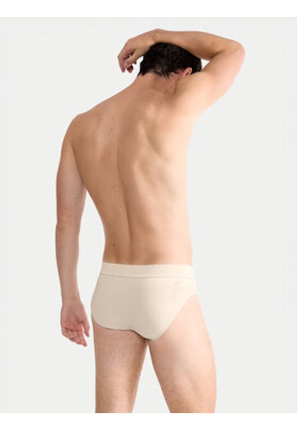 Sloggi Slipy 10215471 Beżowy. Kolor: beżowy. Materiał: bawełna