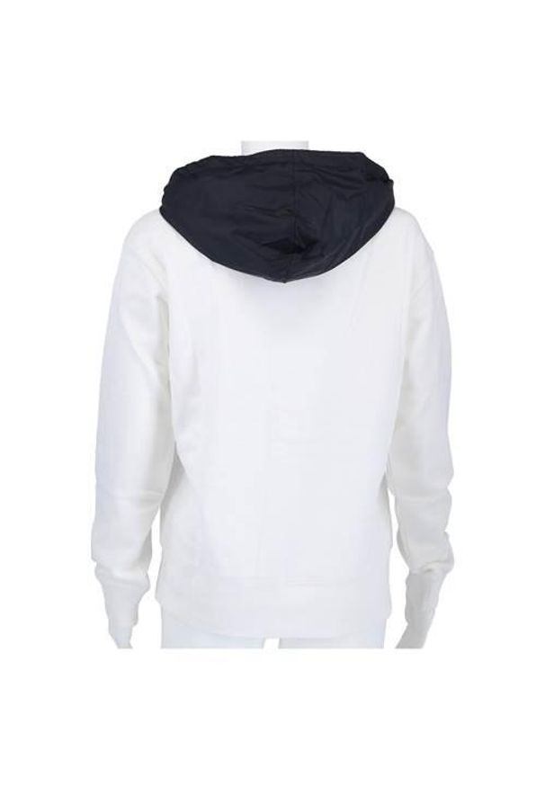 Bluza sportowa dziewczęca Champion Full Zip. Typ kołnierza: kaptur. Kolor: biały. Styl: sportowy