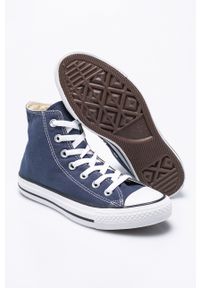 Converse - Trampki Chuck Taylor All Star. Nosek buta: okrągły. Zapięcie: sznurówki. Kolor: niebieski. Materiał: guma #4