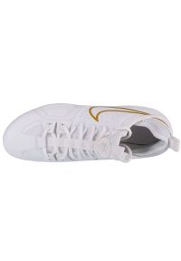 Buty piłkarskie Nike Huarache 9 Varsity Lax Fg FD0090-100 białe. Kolor: biały. Materiał: skóra, syntetyk, guma, tkanina. Szerokość cholewki: normalna. Model: Nike Huarache. Sport: piłka nożna #3
