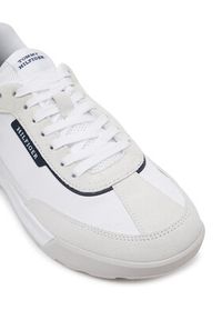 TOMMY HILFIGER - Tommy Hilfiger Sneakersy Retro Runner Seasonal FM0FM05425 Biały. Kolor: biały. Materiał: skóra #4