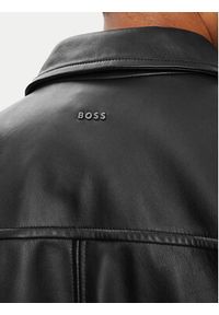 BOSS Kurtka skórzana Joban 50562532 Czarny Regular Fit. Kolor: czarny. Materiał: skóra #2