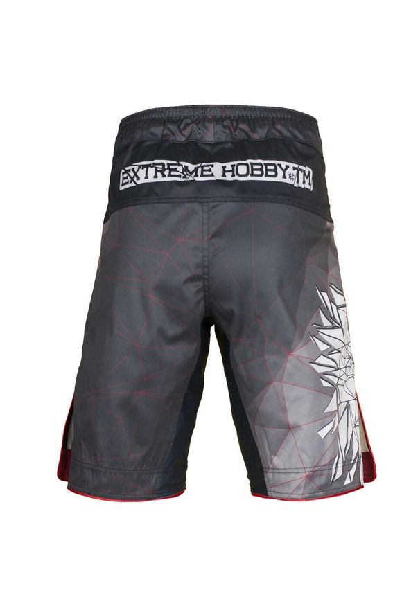 Spodenki do Grapplingu MMA BJJ K1 męskie EXTREME HOBBY POLSKA grey. Kolor: szary. Materiał: poliester