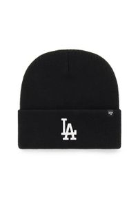47 Brand - 47brand Czapka MLB Los Angeles Dodgers kolor czarny. Kolor: czarny #1