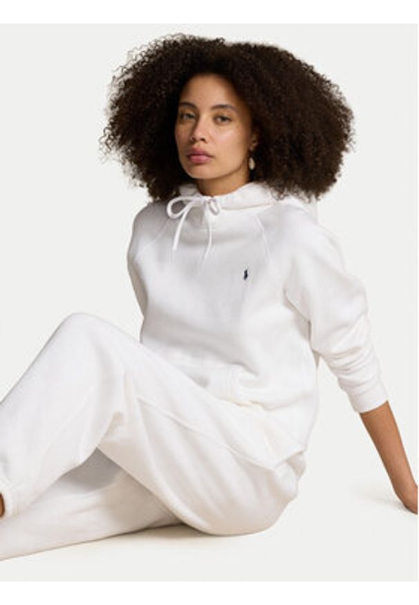 Polo Ralph Lauren Bluza 211943007001 Biały Regular Fit. Typ kołnierza: polo. Kolor: biały. Materiał: bawełna