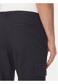 BOSS Spodnie materiałowe 50536882 Granatowy Regular Fit. Kolor: niebieski. Materiał: bawełna