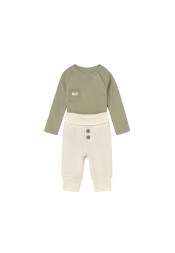 Mayoral Komplet dziecięcy 2638 Zielony Regular Fit. Kolor: zielony. Materiał: bawełna