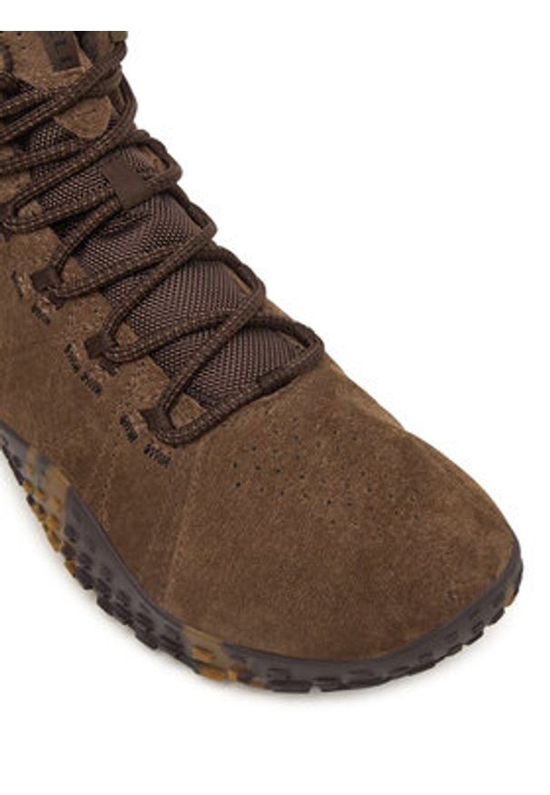 Merrell Trekkingi Wrapt Mid J007107 Brązowy. Kolor: brązowy. Materiał: skóra, zamsz. Sport: turystyka piesza