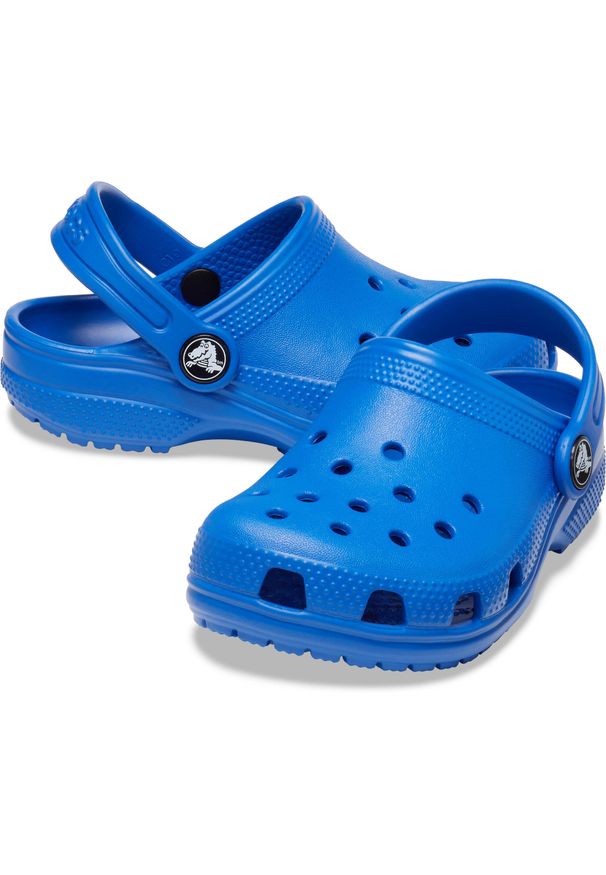 Klapki dziecięce Crocs Classic. Kolor: niebieski. Styl: sportowy