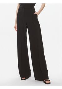 Calvin Klein Spodnie materiałowe K20K206774 Czarny Wide Leg. Kolor: czarny. Materiał: syntetyk, materiał