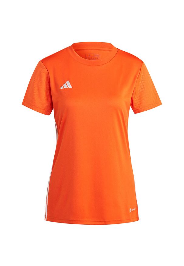 Adidas - Koszulka damska adidas Tabela 23 Jersey. Kolor: pomarańczowy. Materiał: jersey