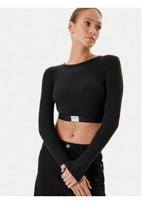 Guess Bluzka O5RP00 KCDA2 Czarny Regular Fit. Kolor: czarny #3