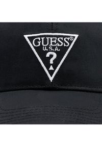 Guess Czapka z daszkiem Z4YZ00 WFKN0 Czarny. Kolor: czarny. Materiał: materiał #3