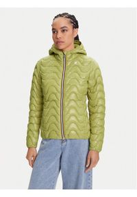 K-Way Kurtka przejściowa Lily K5126IW Zielony Regular Fit. Kolor: zielony. Materiał: syntetyk