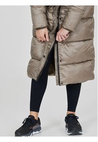 Athlecia Kurtka zimowa Elly W Maxi Puffer EA233361 Brązowy Regular Fit. Kolor: brązowy. Materiał: syntetyk. Sezon: zima #6
