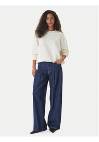 Hugo - HUGO Bluza Deroxina_9 50561234 Beżowy Regular Fit. Kolor: beżowy. Materiał: bawełna #4