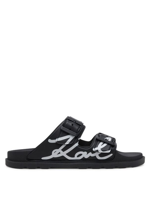 Karl Lagerfeld - KARL LAGERFELD Klapki Kondo Tred KL80972 Czarny. Kolor: czarny