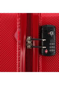 Wittchen - Zestaw walizek z polikarbonu żłobionych. Kolor: czerwony. Materiał: guma #2