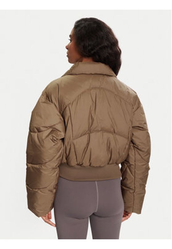 Adidas by Stella McCartney - adidas by Stella McCartney Kurtka zimowa JM3652 Beżowy Loose Fit. Kolor: beżowy. Materiał: syntetyk. Sezon: zima