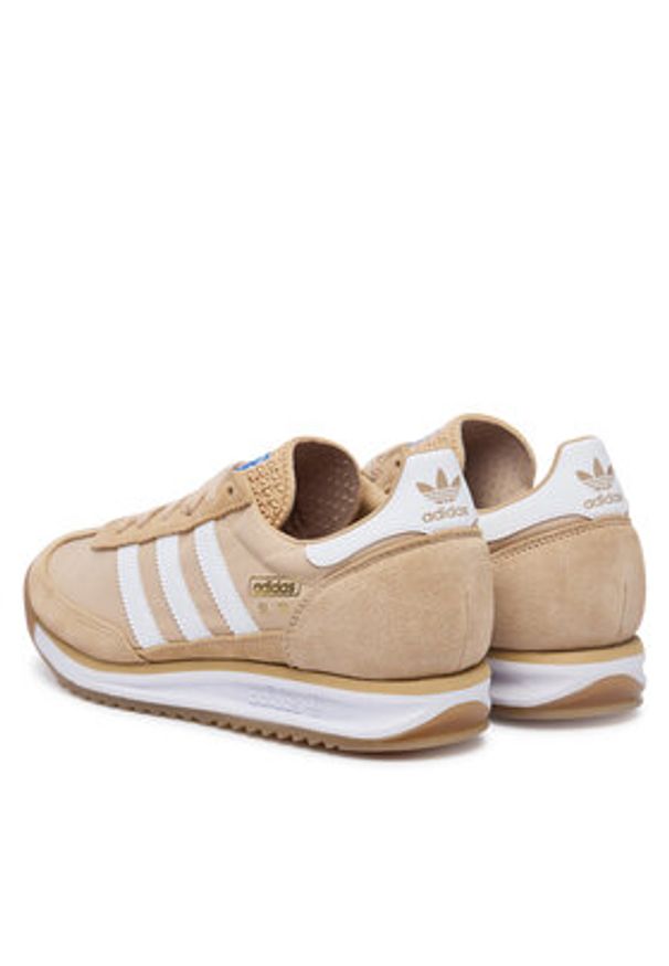 Adidas - adidas Sneakersy Sl 72 Rs JQ9554 Beżowy. Kolor: beżowy. Materiał: skóra, zamsz