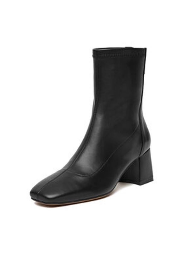 Nine West Botki CEO-ASALA-01 Czarny. Kolor: czarny. Materiał: materiał