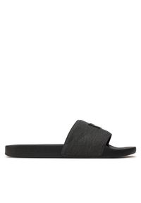 Calvin Klein Jeans Klapki Slide Washed Diff YM0YM00949 Czarny. Kolor: czarny #1