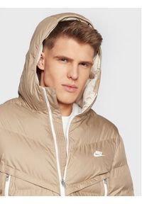 Nike Kurtka puchowa Sportswear Windrunner DR9609 Beżowy Regular Fit. Kolor: beżowy. Materiał: syntetyk, puch #5