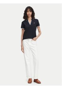Beverly Hills Polo Club Polo P-SS26W-P0300 Granatowy Regular Fit. Typ kołnierza: polo. Kolor: niebieski. Materiał: bawełna #4