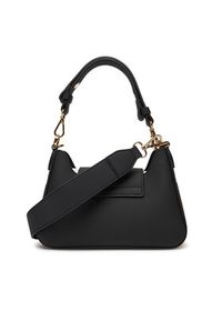 Love Moschino - LOVE MOSCHINO Torebka JC4291PP1NL1400A Czarny. Kolor: czarny. Materiał: skórzane