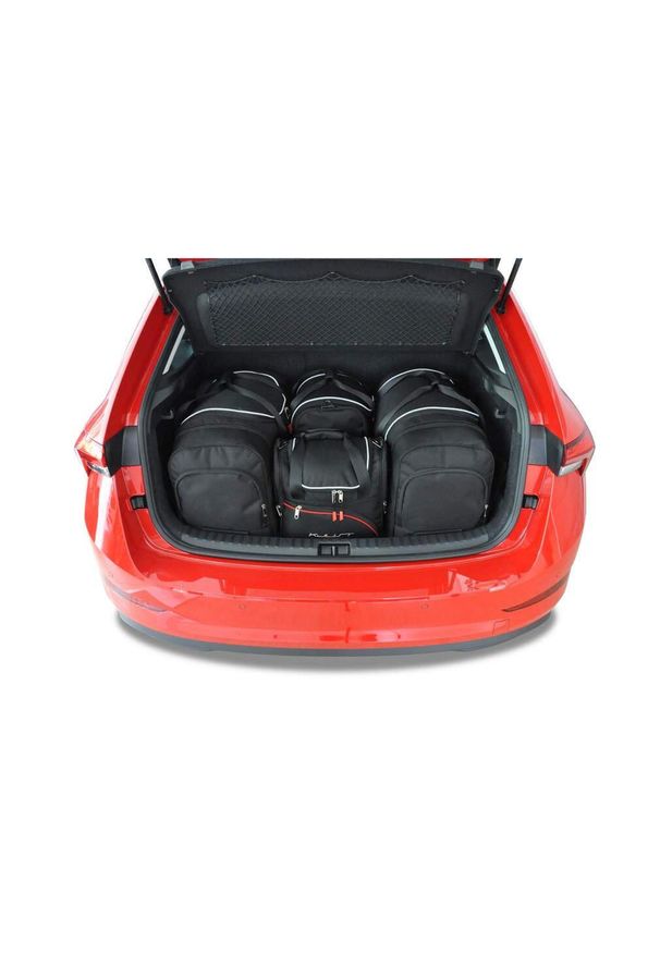 KJUST - Torby Do Bagażnika Skoda Scala 2019+ 4Szt Kjust. Kolor: czarny. Styl: sportowy