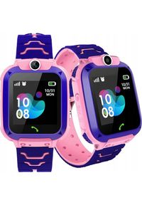 Smartwatch Dexxer SMARTWATCH DLA DZIECI Z KAMERĄ Z PRZODU U8S NIEBIESKI. Rodzaj zegarka: smartwatch. Kolor: niebieski #1