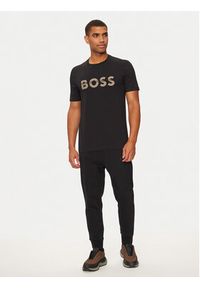 BOSS - Boss T-Shirt 50525208 Czarny Regular Fit. Kolor: czarny. Materiał: bawełna