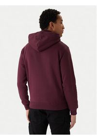 Alpha Industries Bluza Basic 178312 Bordowy Regular Fit. Kolor: czerwony. Materiał: bawełna #5