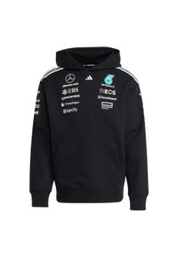 Adidas - Bluza Z Kapturem Mercedes - Amg Petronas Formula One Team. Typ kołnierza: kaptur. Kolor: biały, czarny, wielokolorowy