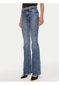 Pinko Jeansy Flora 100166 A22I Granatowy Flare Fit. Kolor: niebieski