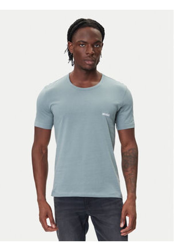 Hugo - HUGO Komplet 3 t-shirtów 50532811 Kolorowy Regular Fit. Materiał: bawełna. Wzór: kolorowy