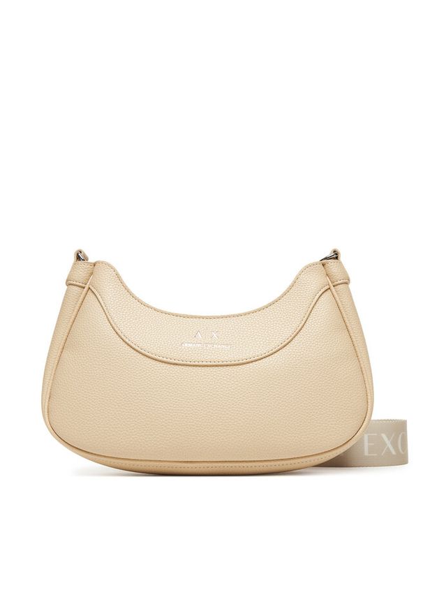 Torebka Armani Exchange. Kolor: beżowy