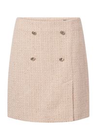 JOOP! Spódnica mini 58 253S58Saida 30047955 Beżowy Regular Fit. Kolor: beżowy. Materiał: syntetyk