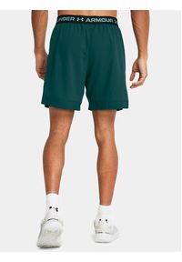 Under Armour Szorty sportowe Ua Vanish Woven 6In Shorts 1373718-449 Zielony Fitted Fit. Kolor: zielony. Materiał: syntetyk. Styl: sportowy #6