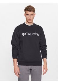 columbia - Columbia Bluza Trek™ Crew Czarny Regular Fit. Kolor: czarny. Materiał: syntetyk, bawełna