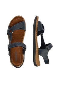 Go Soft Sandały CEO-WI23-4773-05 Granatowy. Kolor: niebieski. Materiał: skóra #4