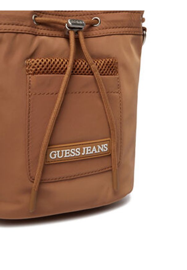 Guess Jeans Torebka CWBEO-GUESS-XC-006-09 Brązowy. Kolor: brązowy