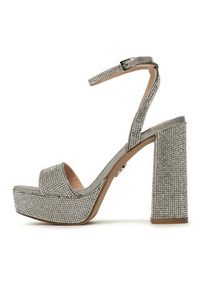 Steve Madden Sandały Lessa-R SM11002394-998 Srebrny. Kolor: srebrny #2