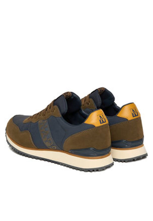 Napapijri Sneakersy Cosmos NP0A88XV Brązowy. Kolor: brązowy. Materiał: materiał